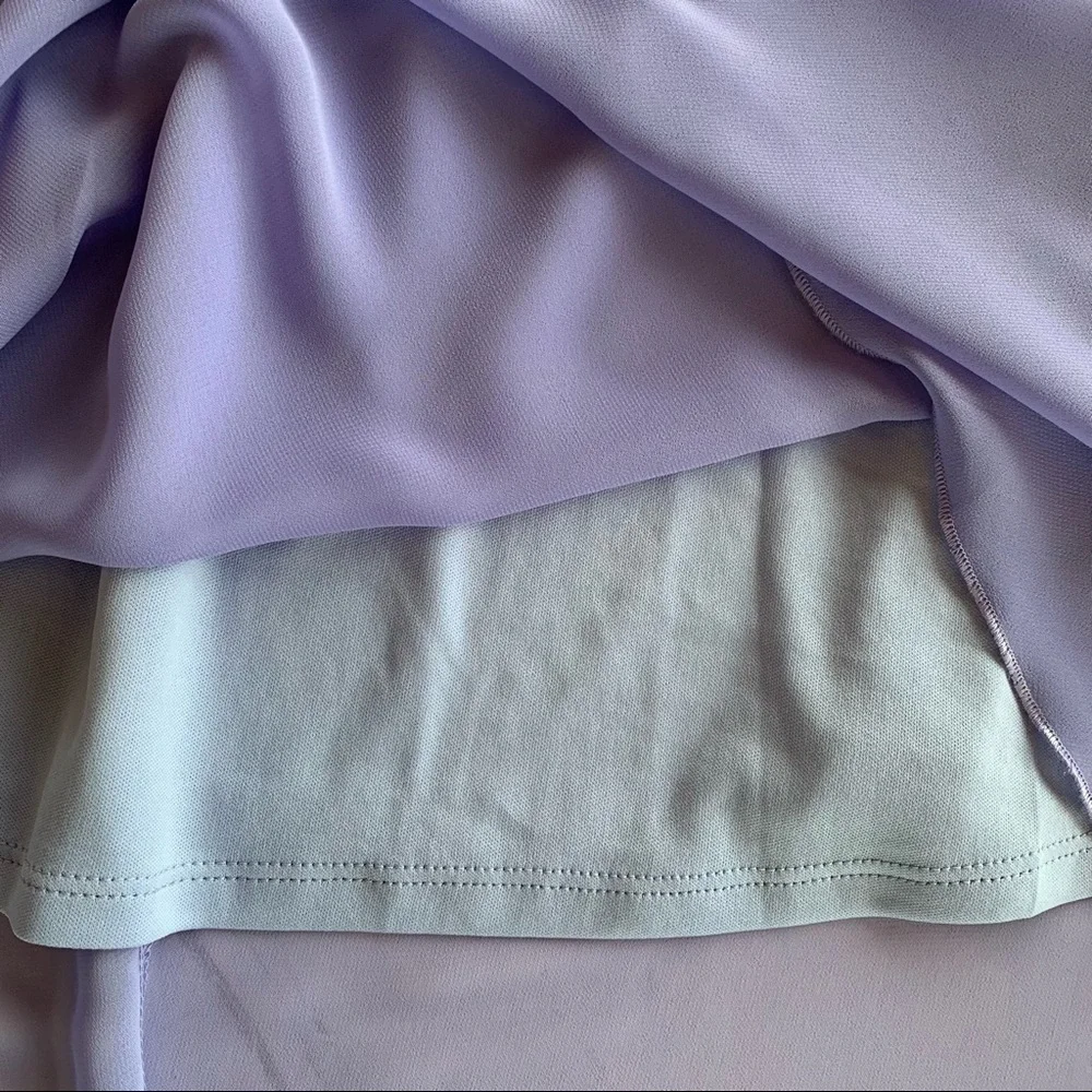 NWT LuLaRoe Lola purple Lavender and Pink
Layered Chiffon Skirt - Size Large - Picture 7 of 9
